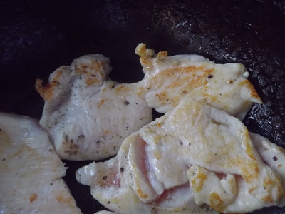 うどんなのに、そばらしきうどん。カモ南蛮風を鶏肉で作ってみました