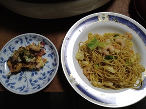 中西うどん、母親の誕生日でした 中西うどん、母親の誕生日でした