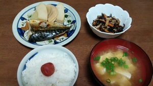 晩ごはんと今の心境 晩ごはんと今の心境