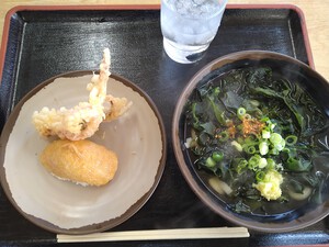 古奈やのワカメうどん、阿波おどり♪♪♪