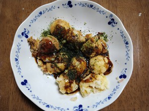 昼ごはん晩ごはん、たこ焼き器買いました 昼ごはん晩ごはん、たこ焼き器買いました