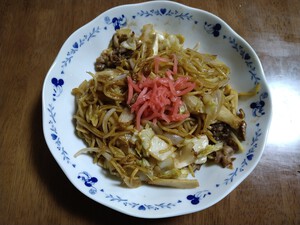 古奈やのざるうどん、晩ごはん 古奈やのざるうどん、晩ごはん
