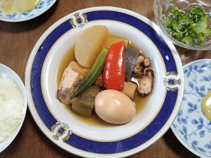 昼ごはん晩ごはんは、夏おでん 昼ごはん晩ごはんは、夏おでん