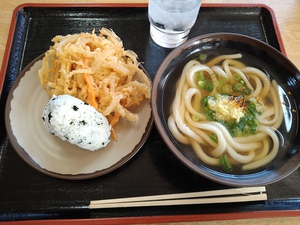 味の樹のお弁当、古奈やのうどん 味の樹のお弁当、古奈やのうどん