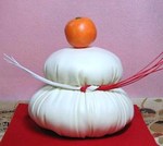 羊毛フェルトの鏡餅を作ろう