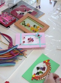ギフト・ラッピング&ペーパークイリング作品展