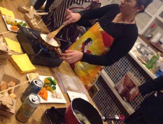 イタリアチーズとフランスチーズのフォンデュの会 イタリアチーズとフランスチーズのフォンデュの会