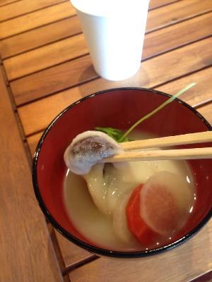 こんなでした!白味噌あん餅雑煮エイド こんなでした!白味噌あん餅雑煮エイド