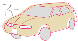車の顔・・・(^o^