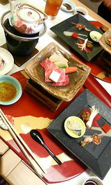 秋晴れのもと