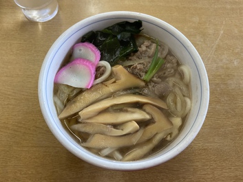 はまって3回目の松茸うどん はまって3回目の松茸うどん
