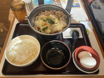 商店街から歩いて行けるすき家 商店街から歩いて行けるすき家
