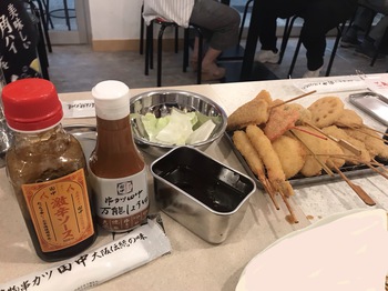 大人気でした 串カツ田中 大人気でした 串カツ田中