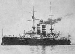 連合艦隊の旗艦「三笠」