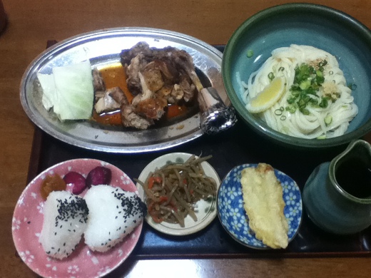 ほのぼの 月見とりわさ丼