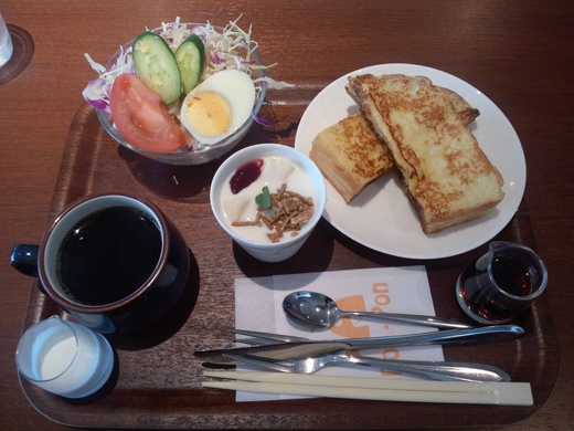 はまきた珈琲 フレンチトーストモーニング はまきた珈琲 フレンチトーストモーニング