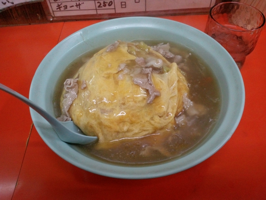 東東亭 天津飯大 農学部そば 東東亭 天津飯大 農学部そば