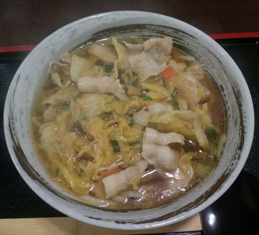 【冬メニュー】釜からどん とん菜うどん 【冬メニュー】釜からどん とん菜うどん