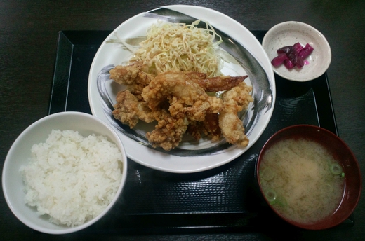 鶏日和鍛冶屋町店 せんざんき定食 鶏日和鍛冶屋町店 せんざんき定食