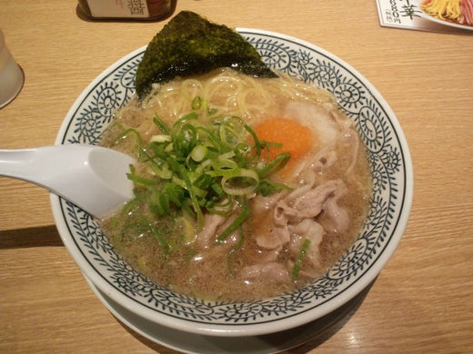 丸源ラーメン 肉そば 丸源ラーメン 肉そば