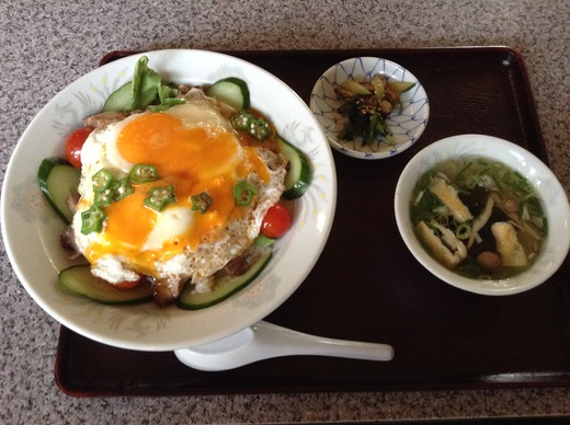 こうなん亭　焼豚玉子飯