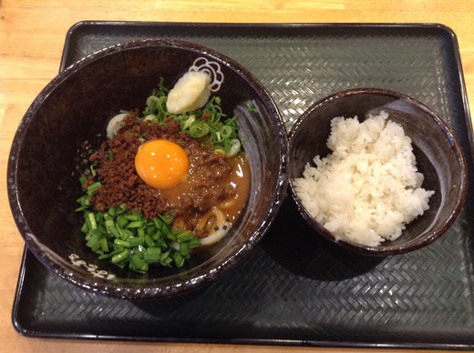 はなまる 台湾まぜうどん+追い飯 はなまる 台湾まぜうどん+追い飯