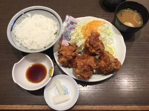 田子作 唐揚げ定食 丸亀 田子作 唐揚げ定食 丸亀
