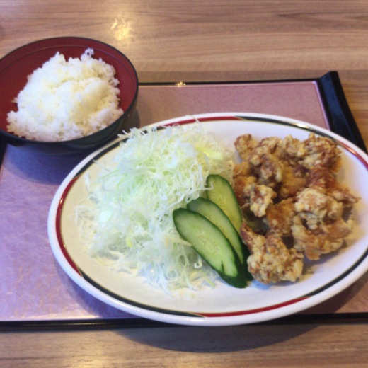 さぬき麺市場伏石店 唐揚げ定食 高松市伏石町 さぬき麺市場伏石店 唐揚げ定食 高松市伏石町