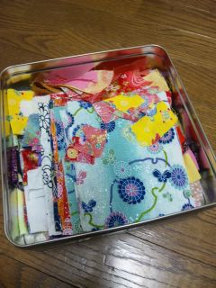 ハギレの片付け終わりました。