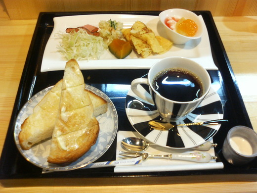 【新店】和カフェふくや トーストセット