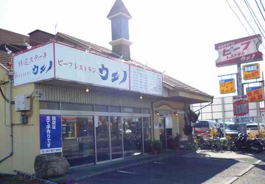 ビーフレストランウエノ ジャンボチキンカツ定食