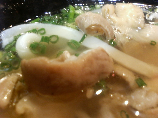 讃岐食堂 塩ダレホルモンうどん
