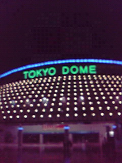 東京ドームなう。