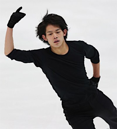 男前なガッツポーズ 小塚崇彦選手 男前なガッツポーズ 小塚崇彦選手
