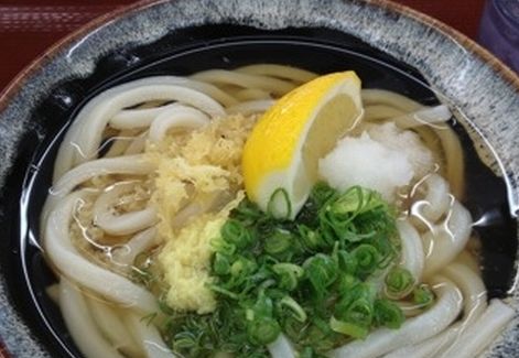 「府中家うどん 錦町店」の、『冷たいかけうどん』