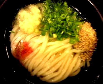 こだわり麺や・冷たいかけうどん