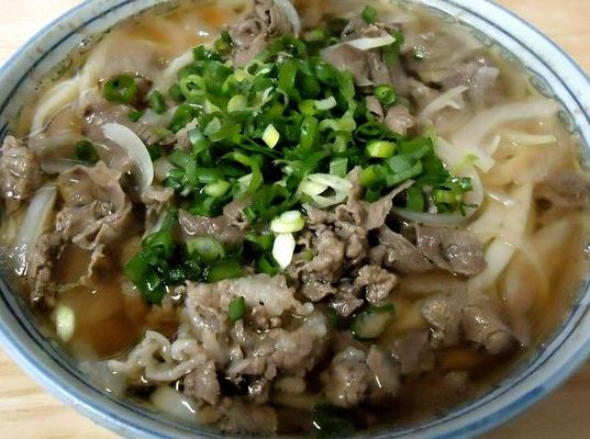 誠の肉うどん