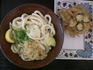 暖かいうどんと、冷たいうどん