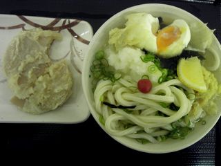 「ばん家」の『カレー鶏天うどん』