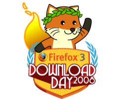 Firefox 3 Download Dayですよ