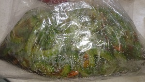 美味しい漬物になるといいけど 美味しい漬物になるといいけど