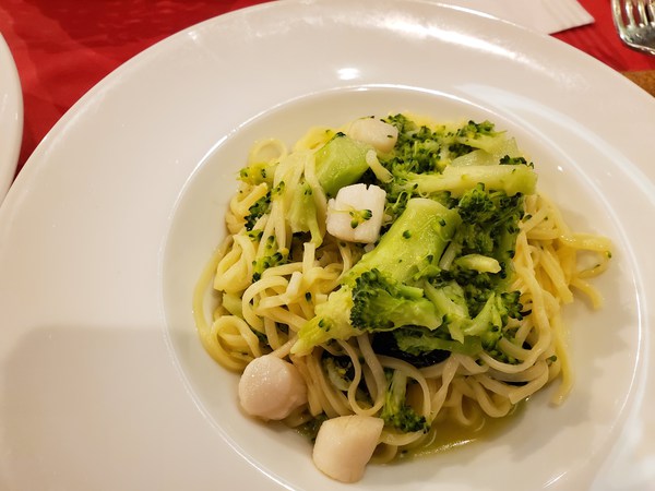 今日のランチ店はオーナーが南イタリア出身だった。 今日のランチ店はオーナーが南イタリア出身だった。