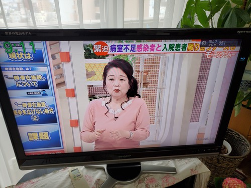 岡田晴恵教授がきれいになった。 岡田晴恵教授がきれいになった。