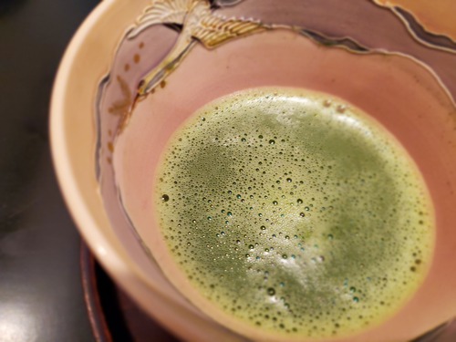 お抹茶に?スープにレタス鍋 お抹茶に?スープにレタス鍋