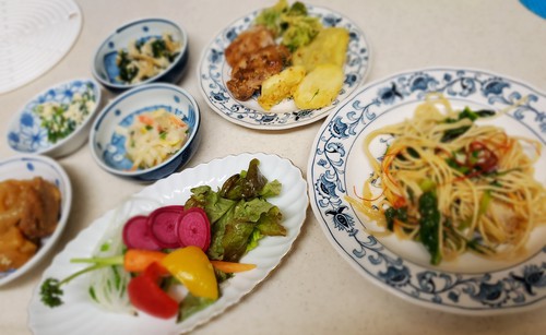 これだけで800円よ(ダンナさんの夕飯) これだけで800円よ(ダンナさんの夕飯)