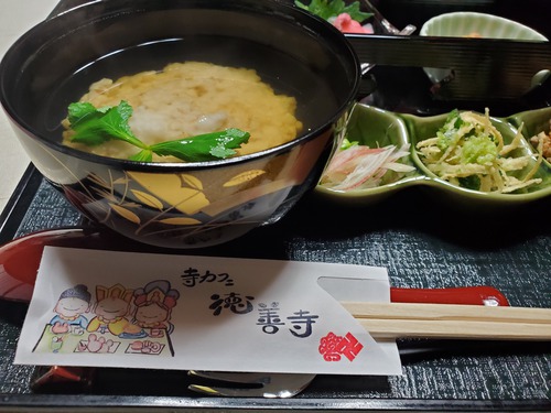 お寺カフェの素敵なランチ お寺カフェの素敵なランチ