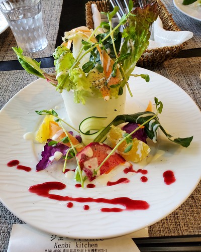 「ジェーポンテ」のコースランチ 「ジェーポンテ」のコースランチ