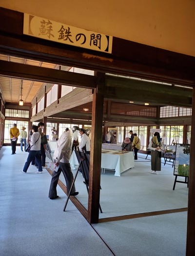 お殿様の御殿が一般公開で拝見できた。 お殿様の御殿が一般公開で拝見できた。