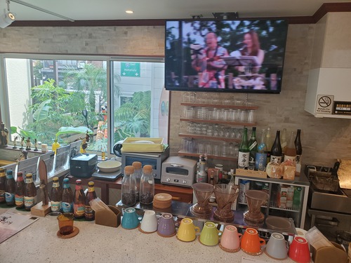 ハワイへ行った気分になったカフェ「アロハの風」 ハワイへ行った気分になったカフェ「アロハの風」