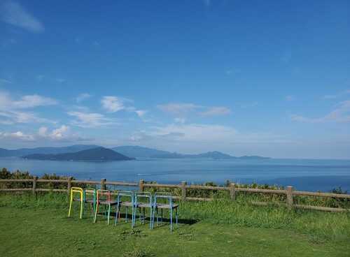 海の景色を眺めながらフレンチ 海の景色を眺めながらフレンチ